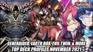 Generaider, Earth Box, Evil Twin, & More - Yu-Gi-Oh! Top Deck Profile November 2021