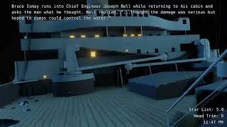 RMS Titanic Real Time Sinking Remasterd. Animation