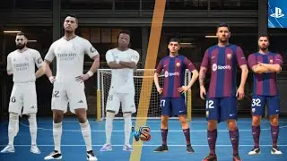 FC VOLTA - RONALDO, BENZEMA , VINI JR  vs MESSI, PEDRI, SUAREZ| RMA VS BARSELONA