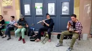 Busking Music event in the old city of Nicosia - Monsieur Dumani
