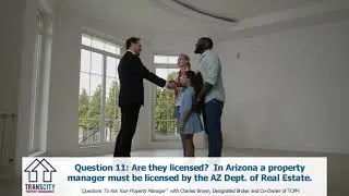 Questions to Ask a Property Manager. Are they properly licensed?