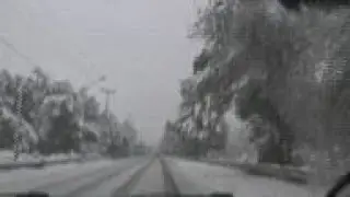 Temperature plummets as storm dumps snow on Athe