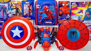 Marvel Spiderman Collection Unboxing Review| LEGO Marvel Spider Mech Venom | Crawl 'N Blast Spider