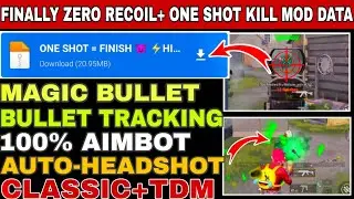 PUBG 1.8 100% MAGIC BULLET TRACKING AUTO HEADSHOT CONFIG BGMI 1.8.0 HIGH DAMAGE AIMBOT BGMI/GL/KR