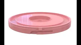 Middle Plate Modelling of Mini Blender in Solidworks (part 4/15)