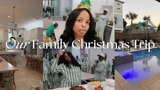 VLOG | Family Christmas Trip, Games, Beach,  Gifts & More