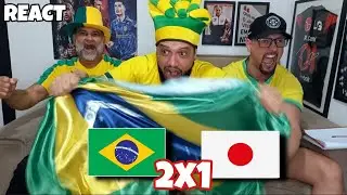 REACT TO BRAZIL 2X1 JAPAN - WITH A LOT OF SUFFERING! QUALIFIED ON THE ROAD TO THE SIXTH TITLE | W...