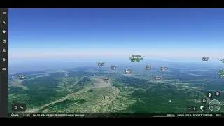 ( Google Earth ) Chennai To Chicago Flight By google earth