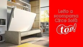 Letto a scomparsa Circe Sof&agrave; | Arredamento salvaspazio