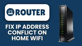 Fix IP Address Conflict on Home WiFi 2025 🌐 Quick Router Fix ⚡ Resolve Network Issues