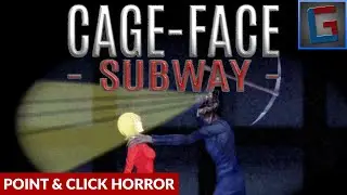 CREEPY POINT & CLICK HORROR GAME | Cage-Face: Subway Gameplay Playthrough (No Commentary)