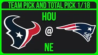 Texans vs Patriots NFL Playoffs Picks | NFL Picks Today 1/18/26