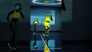 This Neon Dance Battle Will Blow Your Mind! #shorts #dance #dancer #SciFiGirl #NeonVibes