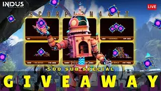 🇮🇳 INDUS BATTLE ROYAL | GIVEAWAY FOR CHAPPAL ARMY |  #indus #indusbattleroyale