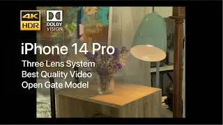 【4K HDR】The Best Quality iPhone Video Ever ｜Open Gate Model｜ iPhone 14 Pro Max