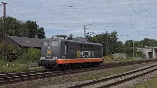 Hector 151 057 (162 004), Radve 111er m. Überführung 