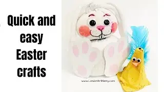 Easy Easter craft ideas for kids 2019 / How to make an Easter Bunny out of a sock