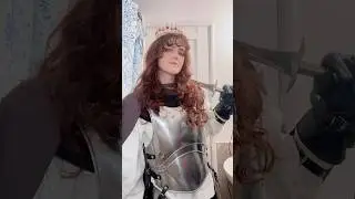 Whatever you want, princess 😉 #ladyknight #womeninarmor #armor #knight #knightarmor #fantasy #wlw