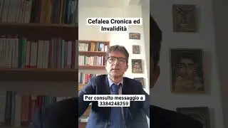Cefalea Cronica ed Invalidit&agrave; #shorts #avvocato #invalidit&agrave; #disabilit&agrave;