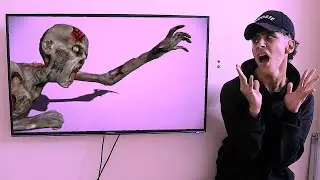 لما تتفرج على فيلم رعب لوحدك بيظهر عفريت
