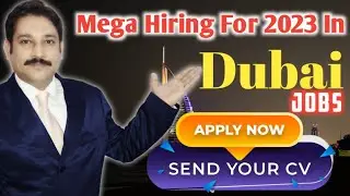 Jobs in Dubai 2023| Dubai Jobs Today | Jobs in UAE 2023