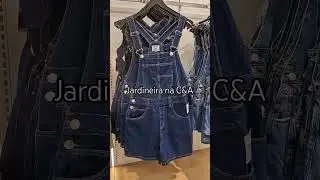 jardineira jeans na C&A #achados #modacenter #cea #fashionlook #fashion #jeans