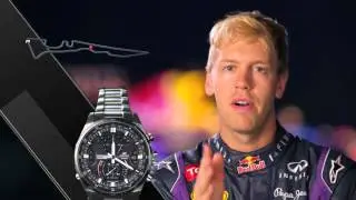 CASIO EDIFICE: SEBASTIAN VETTEL LAP IN UNDER ONE MINUTE