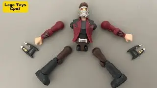 LEGO Star-Lord | Guardians of the Galaxy | Marvel Universe |The Avengers | Blokees