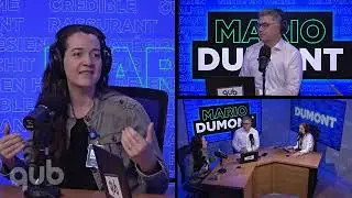 Une américaine chante du Cowboys Fringants en direct dans nos studios!