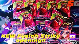 Pok&eacute;mon: NEW Fusion Strike opening! This set is going to be a PAIN!!