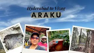 Araku Valley | Borra Caves | Hyderabad to Vizag road trip by car 