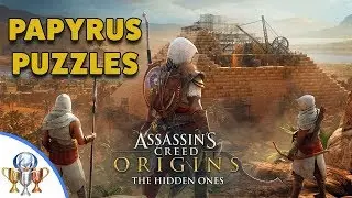 Assassin's Creed Origins - The Hidden Ones DLC - PAPYRUS Puzzle Solutions