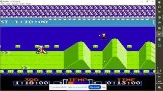 Excite Bike NES Gameplay 22nd Jan 2026