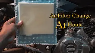 Pulsar 220 Air Filter change at home | Moto 220 | #pulsar220 #airfilter #pulsar
