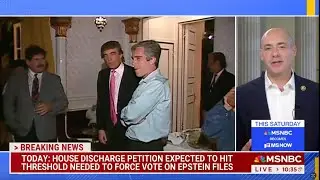 Грег Ландсман на MSNBC: новые дела Эпштейна, голосование за прекращение работы правительства, здр...