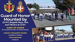 GCPC Boys and Girls Brigade Guard of Honor October 1st 20223