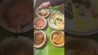 Odia Special Pakhala Thali😋🫶 #odiacusine
