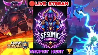 Clash Royale live Stream trophy Hunt 🏆 Tamil