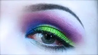ACIDIC EYES || EYESHADOW TUTORIAL FEATURING SUGARPILL