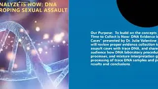 The Time to Analyze is Now: DNA Evidence in Groping Sexual Assault Cases