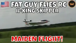 MAIDEN FLIGHT H-KING SKIPPER by FGFRC #aviation #rcplane #airplane #rc
