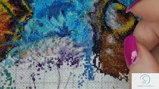 Flosstube #stitchwithme  #4/2026 #alternative  Sailing Fairy by Nadia Strelkina #painefreecrafts