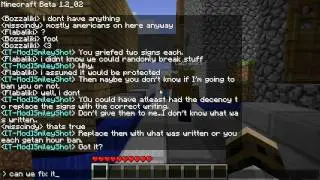 Minecraft Server Shenanigans EP4 - A Run In With The Law