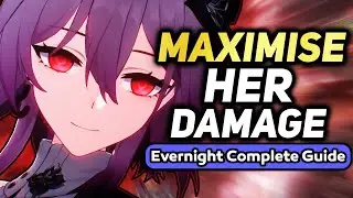 The Best Evernight Build Guide to Dealing INSANE Damage | Evernight Build, Teams, Light Cones, etc
