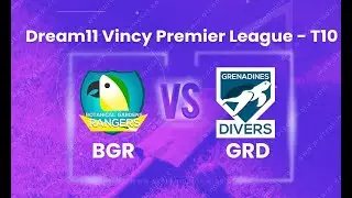 🔴LIVE Botanical Garden Rangers vs Grenadines Divers | Vincy Premier League T10