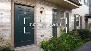 SOLD :: 2117 Giuffrias Ave #8, Metairie LA Condo