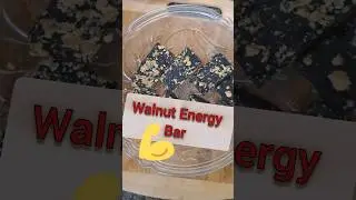 Walnut Energy Bar Recipe|Walnut Protein Bar #shorts #shortsfeed #youtubeshorts #trending #viral