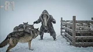Alone at &minus;81&deg;C: 80-Year-Old Man Survival  With Husky Dog In Snow