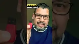 Memoria USB Aparece Vac&iacute;a, Sin Embargo SI HAY ARCHIVOS!!! SOLUCI&Oacute;N 2025 #Shorts