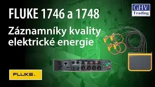 Z&aacute;znamn&iacute;ky kvality elektrick&eacute; energie Fluke 1746 a 1748